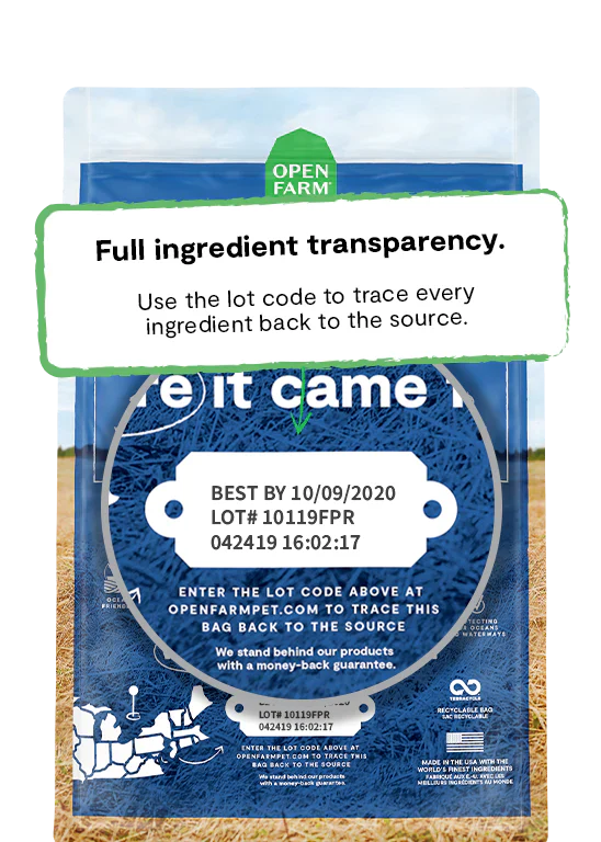 Open Farm | Catch of the Season Whitefish & Ancient Grains Dog Food | Pet Food Stores Near Me Markham | ARMOR THE POOCH